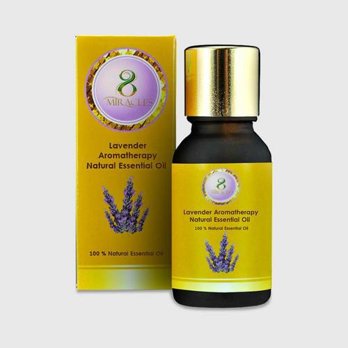 8 Miracles Lavender Essential Oil 15 ml.