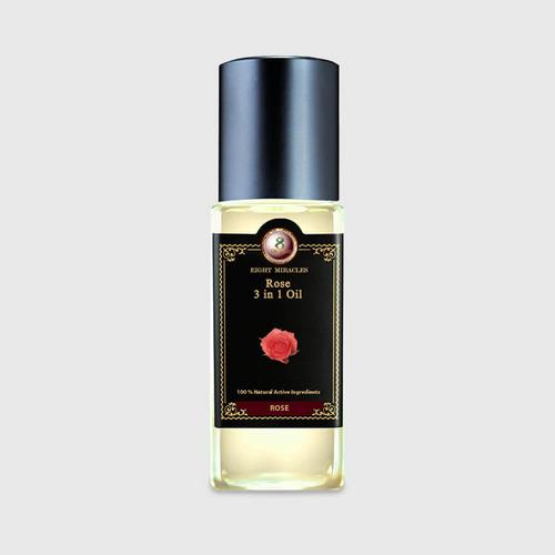 8 Miracles Rose 3 in 1 Oil 100 ml.