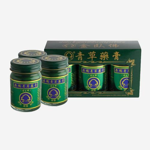 PHOHERB（金卧佛牌） Herbal Wax 50 g (3 pieces)
