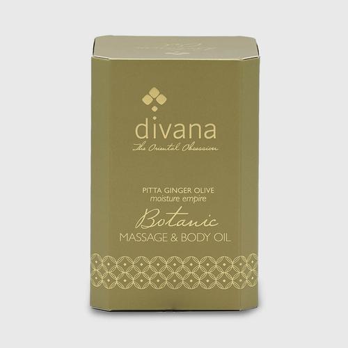 Divana Pitta Ginger Olive Moisture Empire Botanic Massage & Body Oil (100 ml)