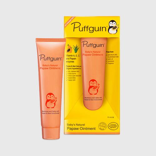 PUFFGUIN 有机木瓜乳液擦尿布疹 干性皮肤刺激30克