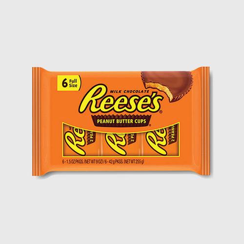 REESE'S PEANUT BUTTER CUPS 6 PACK 255G