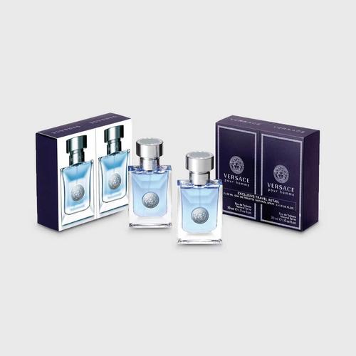 范思哲 VERSACE Pour Homme 男士淡香水两瓶套装 (30ml x2)