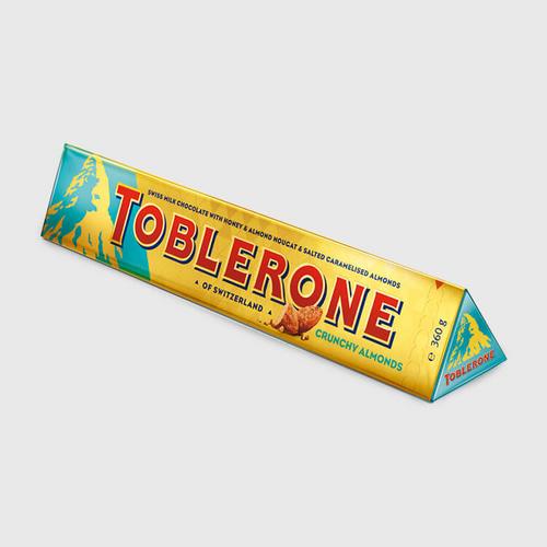 TOBLERONE Crunchy Almond Tablet 360 g