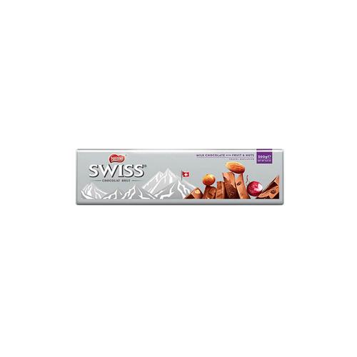 NESTLÉ SWISS Milk Fruit & Nuts Tablet 300g