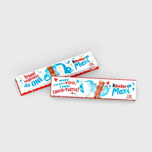 健达Maxi超大巧克力条装（T18）378克
