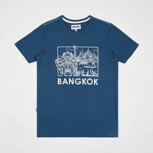 MAHANAKHON Bangkok Pranakorn T恤 - XL码 (蓝色)