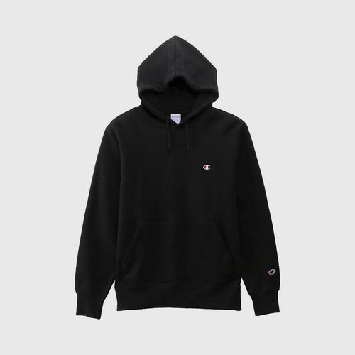 CHAMPION Pullover Hooded Sweatshirt C3-Q101-090 - Black S