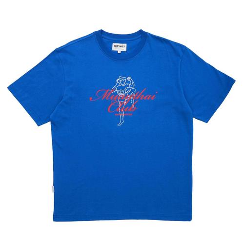 Mahanakhon T-Shirt Oversized Muay Thai Blue - L