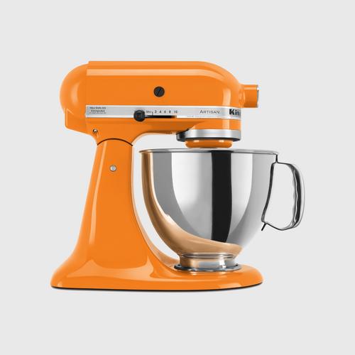 凯膳怡 (KitchenAid) 多功能搅拌揉面机 Tilt-Head Artisan Stand Mixer 5 Quart - Tangerine
