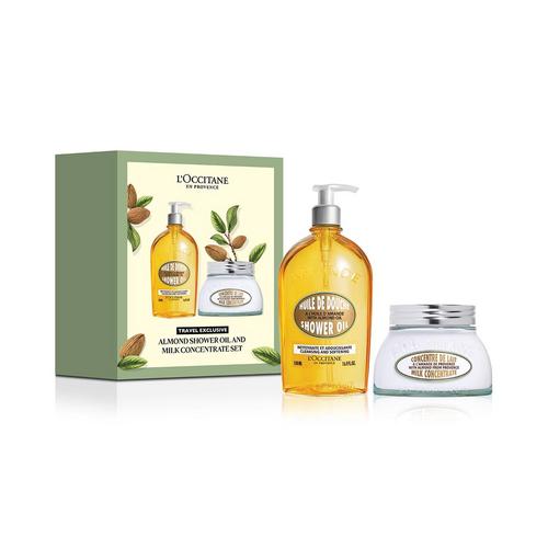 欧舒丹甜扁桃味身体套装