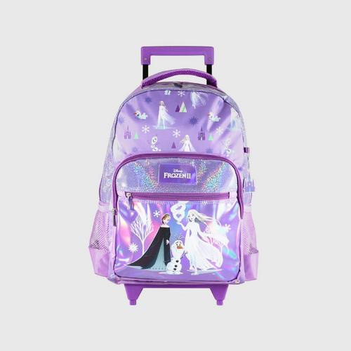 DISNEY Frozen Trolley Backpack 16&quot; - Purple