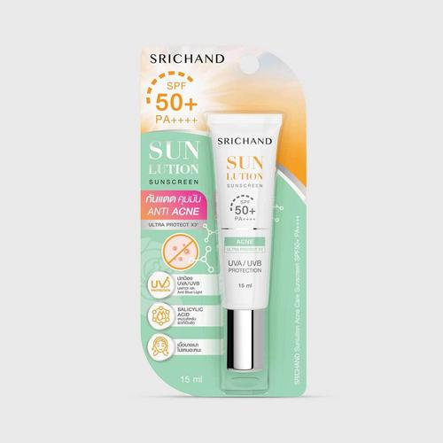 SRICHAND Sunlution Acne Care Sunscreen SPF50+ PA++++ - 15 ml