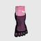 VAKEN Grip Socks Full Toe-1 Pair/Pack - Black Dot Purple (S/M)