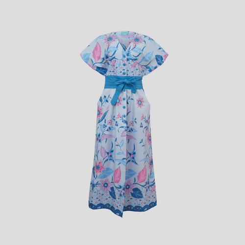 YAYEE - Rosemary Batik Dress - White Free size