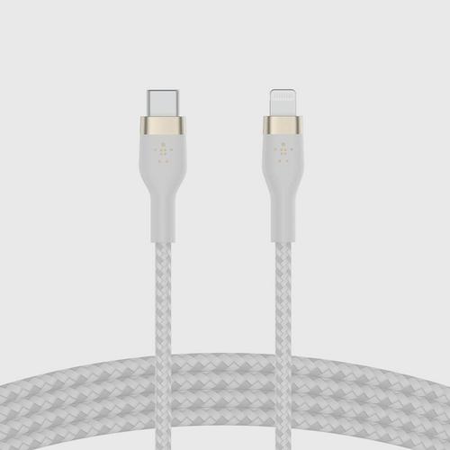 BELKIN USB-C Cable with Lightning Connector 1M -  White