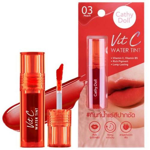 CATHY DOLL Vit C Water Tint系列#PEACH 2.7g