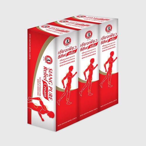 Siang Pure Relief Cream (60 g x 3 pcs.)