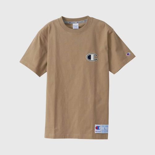 CHAMPION Short Sleeve T-Shirt C3-U305-782 - Sand Beige S