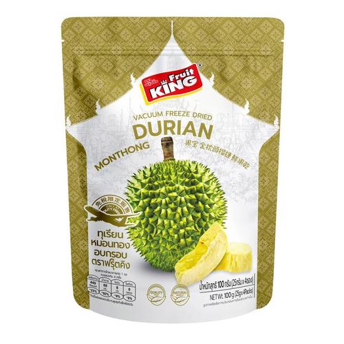 FRUIT KING 果寶 金枕頭榴槤鮮果乾 100克