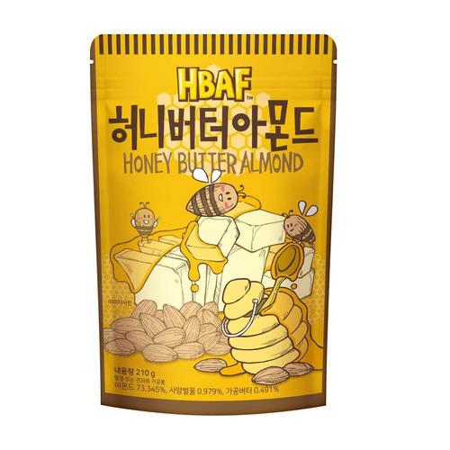 HBAF Honey Butter Almond 210 g.