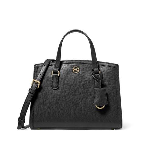 Michael Kors Chantal Small Pebbled Leather Messenger Bag