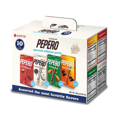 PEPERO 混合口味 10包装 364克