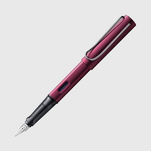 LAMY Fountain Pen AL-star black purple F T10bl Rondo EANex