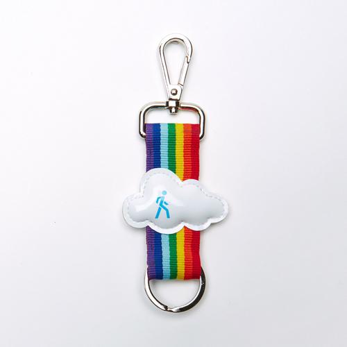 Mahanakhon SkyWalk 云和彩虹带钥匙扣