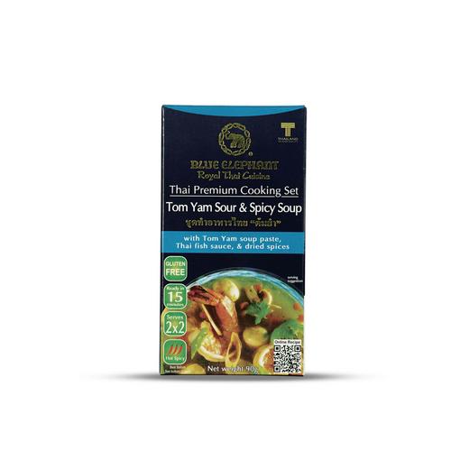 BLUE ELEPHANT Thai Premium Tom Yam Soup Cooking Set 90g