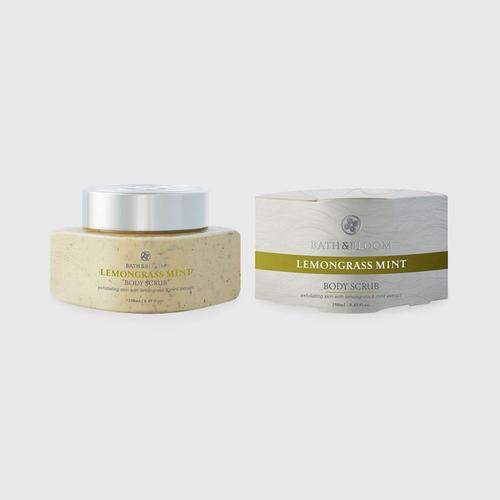 BATH&BLOOM LEMONGRASS MINT BODY SCRUB 250ML