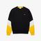 拉科斯特LACOSTE Men's Crew Neck Colourblock Cotton Sweater - Size 3 (S)