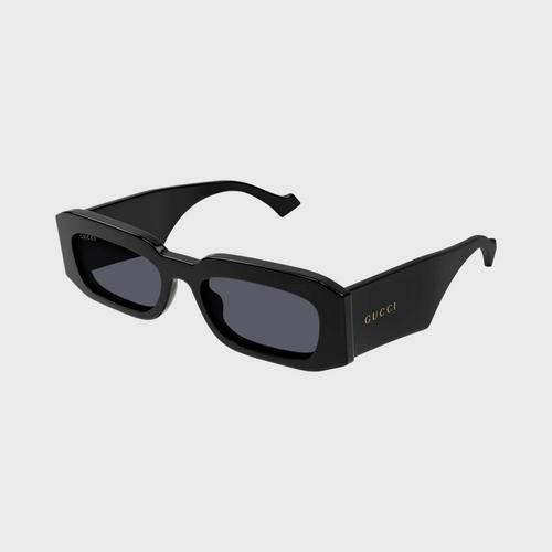 古驰 GUCCI (太陽眼鏡) GENERATION SHINY SOLID BLACK/GREY 54