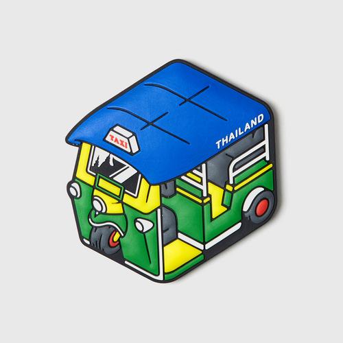 MAHANAKHON Tuk Tuk Cubic Magnet - Green