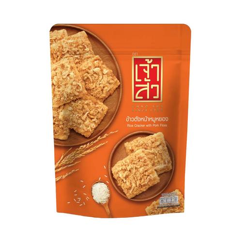 CSU RICE CRACKER W/PORK FLOSS 80G.