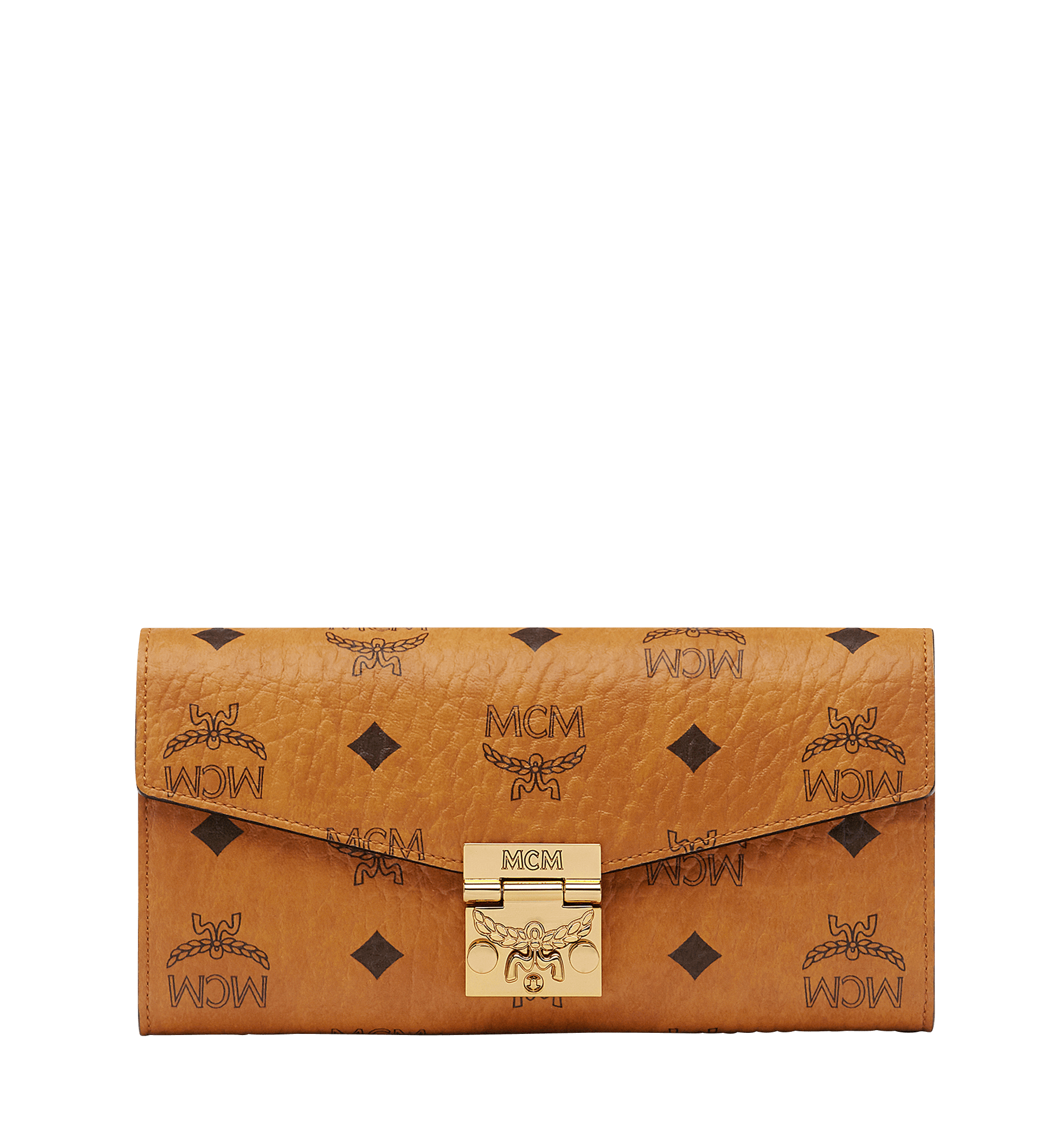 mcm patricia visetos 斜挎钱包 - 干邑色 - 泰国kingpower免税店