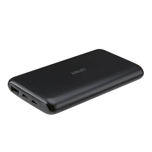 AUKEY PB-XN10 BLK 10,000mAh Slim USB-C Power Bank - Black