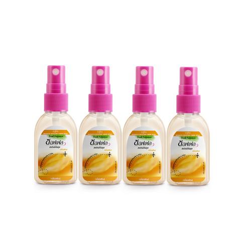 Soffell Mosquito Repellent Liquid Spray Fresh Fragrance (4x30ml)