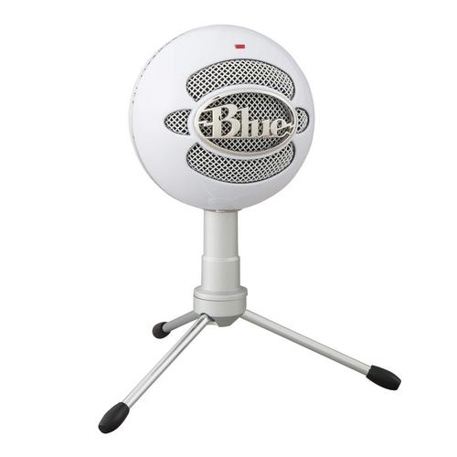 Logitech for Creators Blue SnowballIce Plug And Play USB Microphone - White