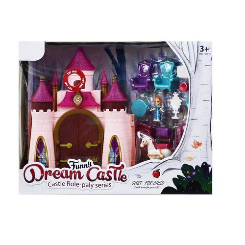 BB TOYS Princess Castle With Sounds And Lights Pink
