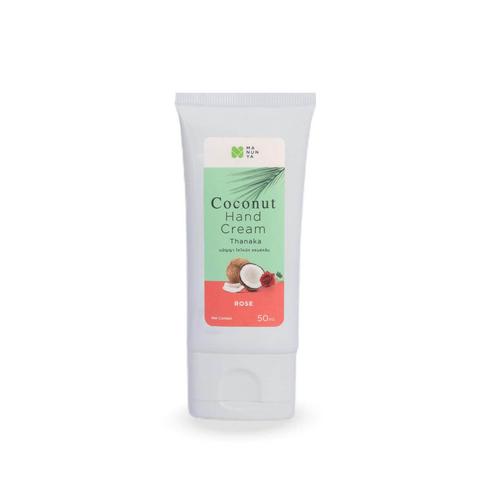 Manunya Coconut Hand Cream Thanaka (Rose) 50ml.