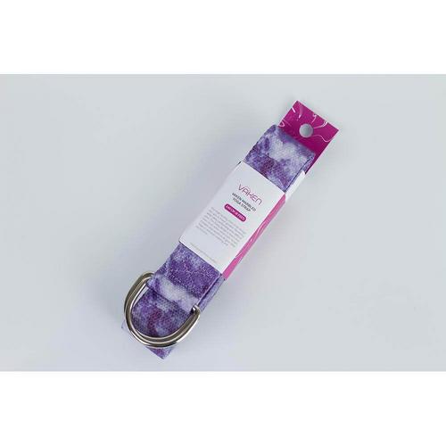 Vaken Marbled Yoga Strap - Purple Marbled (240cm)