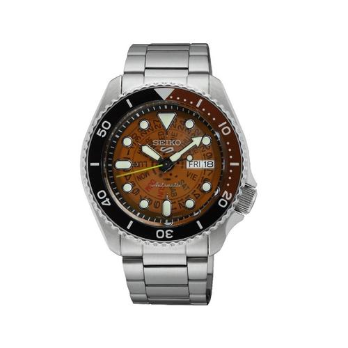 SEIKO (手表) 5 Sports Skeleton GMT Model SRPJ47K