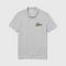 LACOSTE Men's Regular Fit Multi Croc Badge Cotton Piqué Polo Shirt (Grey
Chine) - Size 2 (XS)