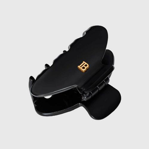 BALMAIN PARIS HAIR COUTURE Cellulose Acetate Pince a Cheveux Small HairAccessories - Black