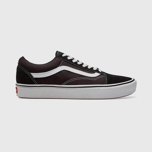 范斯 VANS Comfycush Old Skool Classic - Black/True White US MEN 10 / US
WOMEN 11.5
