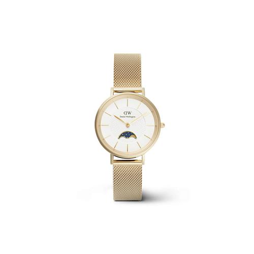 Daniel Wellington Petite Moonphase 32 Evergold G White
