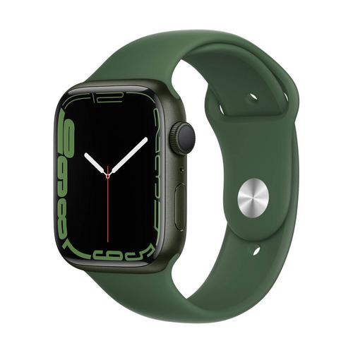 APPLE Watch Series 7 (GPS) Green Aluminum Case With Clover Sport Band (45mm.)