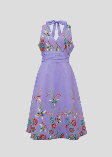 YAYEE - lavender Batik Dress - Purple XL
