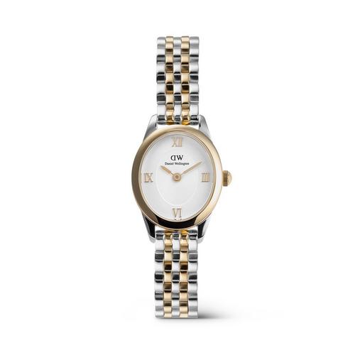 Daniel Wellington Ophelia Mini 25.5x22 双色白色链节金色/银色
